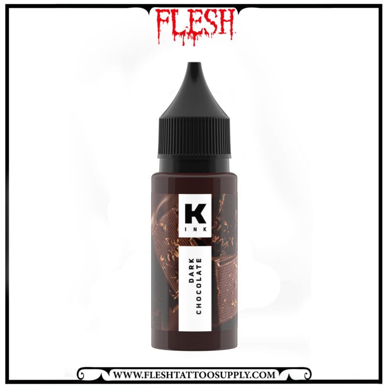 رنگ قهوه ای تتو کراسکا dark chocolate 15ml