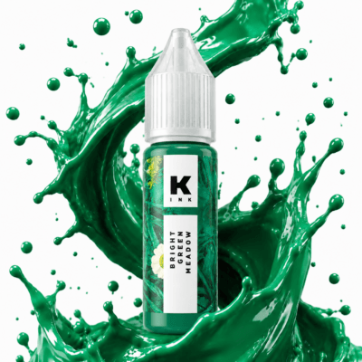 رنگ تتو سبز bright green meadow 15 ml
