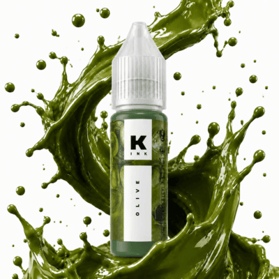 رنگ سبز زیتونی برند کراسکا olive 15 ml