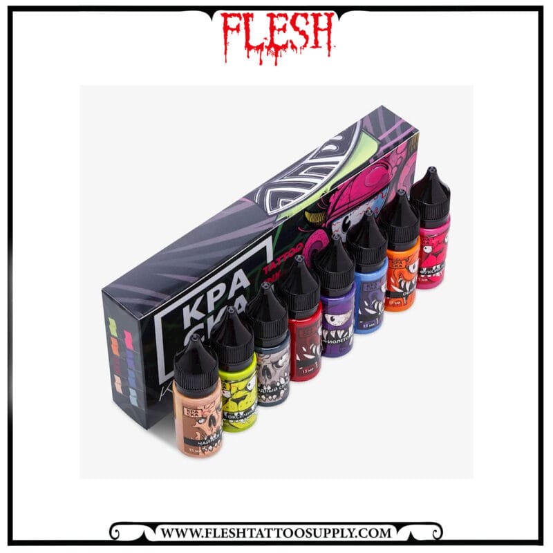 ست رنگی تتو کاستوم برند کراسکا CUSTOM SET