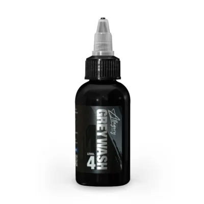 بطری رنگ تتو گری واش تیره Allegory Greywash Level 4 حجم 60 میل