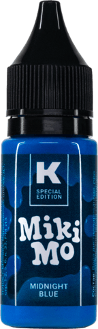 رنگ تتو آبی MIDNNIGHT BLUE 15ML