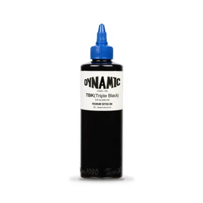 بطری رنگ تتو داینامیک تریپل بلک Dynamic Triple Black 240ml