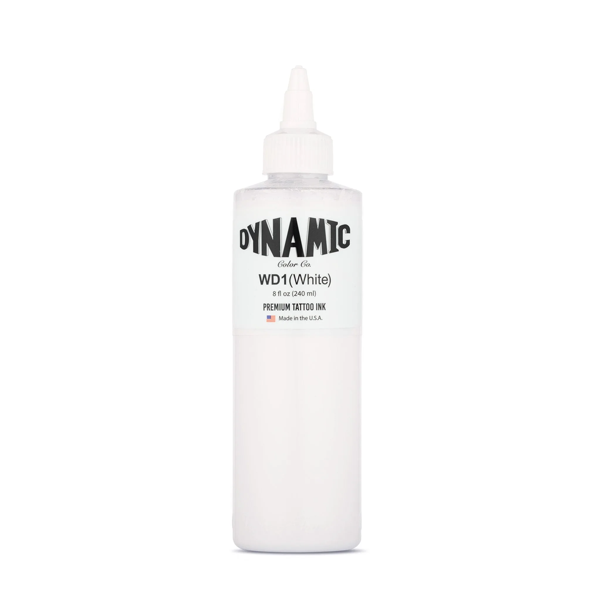 بطری رنگ تتو داینامیک سفید Dynamic White 240ml بطری رنگ تتو داینامیک سفید Dynamic White 240ml