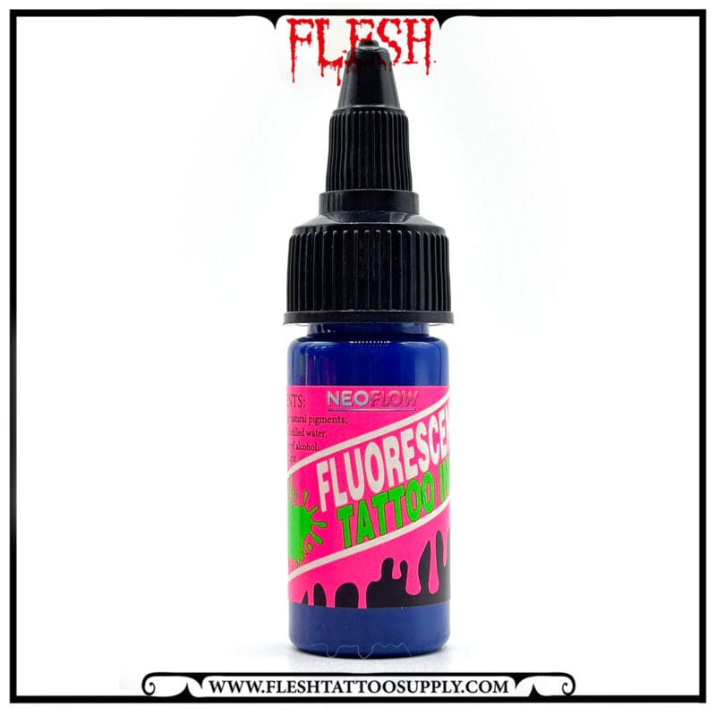 رنگ فلورسنت بلک لایت تتو NEO FLOW 15 ml
