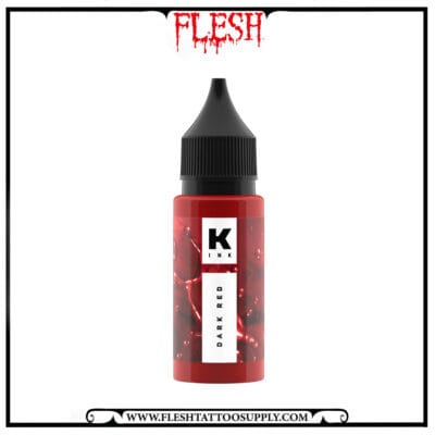 رنگ تتو قرمز برند کراسکا dark red 15ml