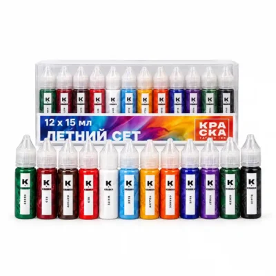 ست رنگ تتو برند کراسکا Summer Set 15ml