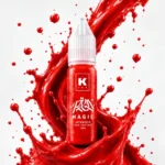 رنگ تتو برند کراسکا قرمز مجیک Red Magic 15ml
